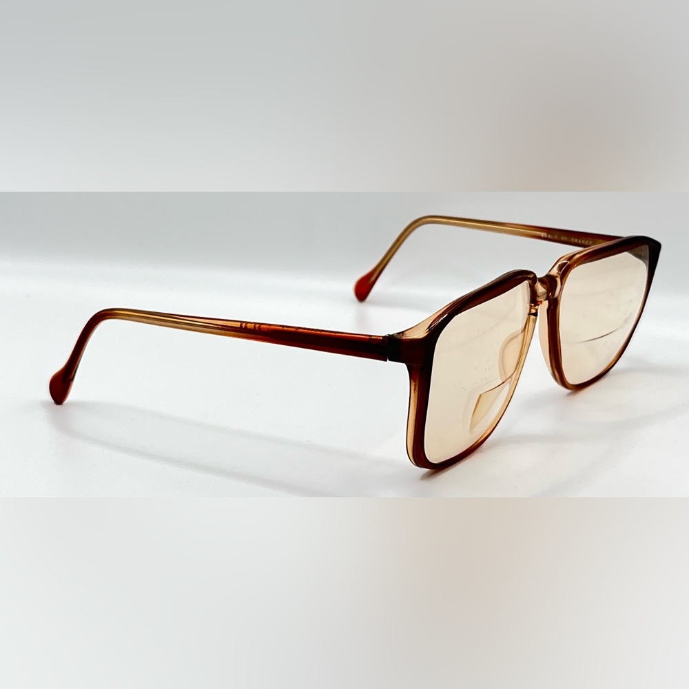 Vintage World Of Frames Louisville Brown Oval Sunglasses Frames Only